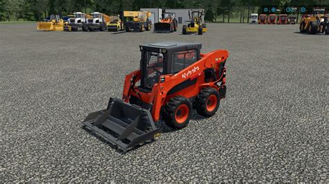 fs22 skid steer attachments mods